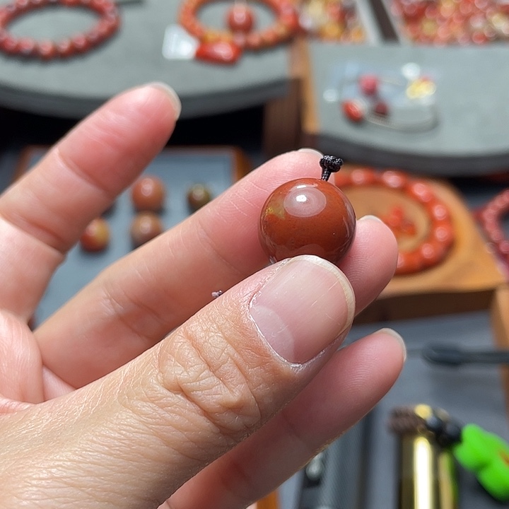 未镶嵌单珠15多样性发1南红玛瑙