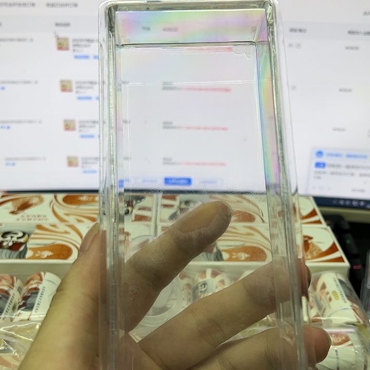 永***心京剧净纪念币空盒子