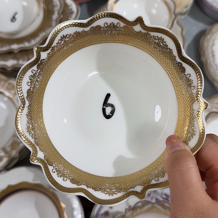 安***宏瓷小盘小碗金款补差价