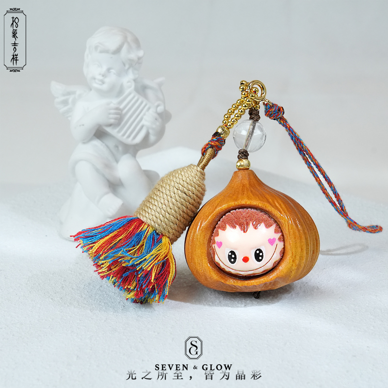 【印象吉祥】蒜了吧|白水晶挂件