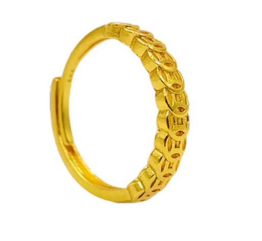 锌合金戒指 474不带礼盒发货时尚网红明星同款