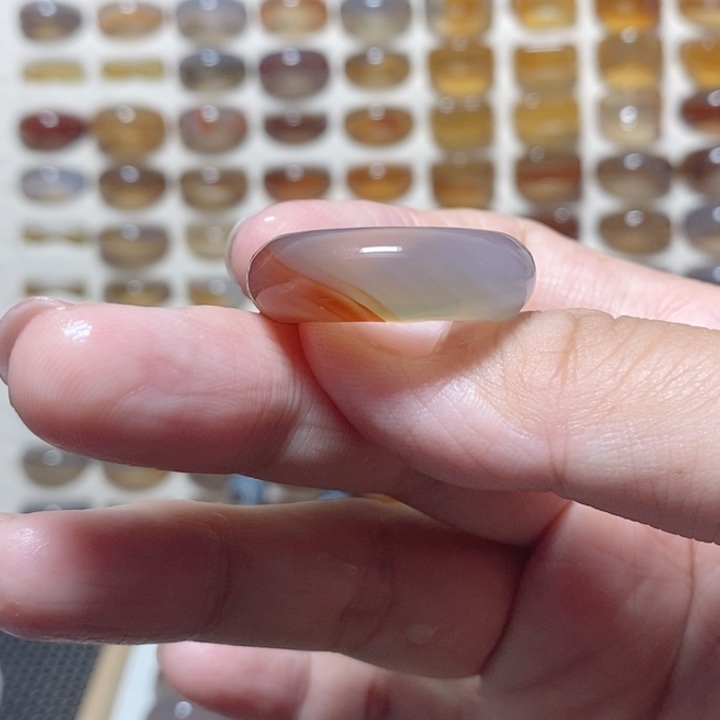 玛瑙/玉髓未镶嵌戒指港20