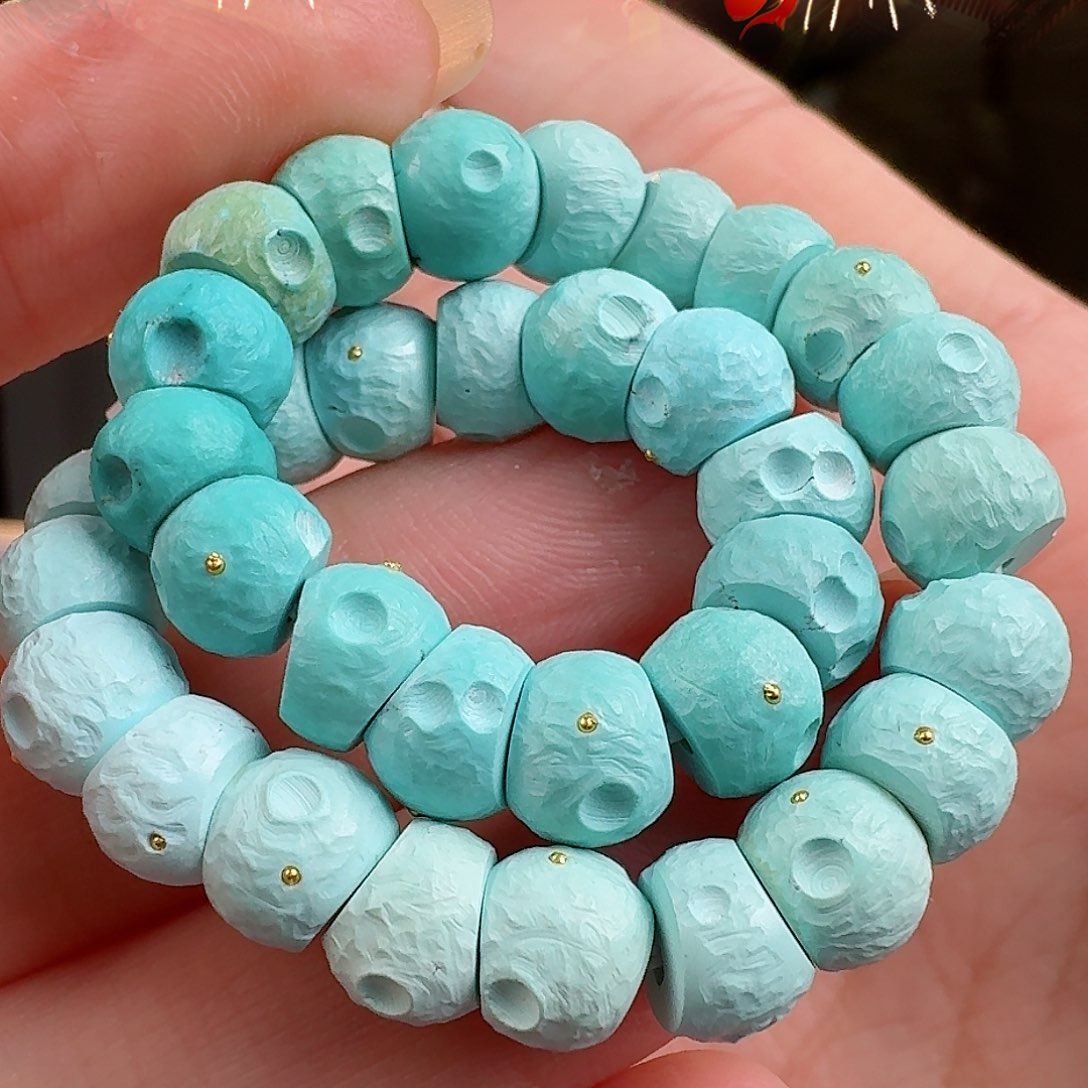 绿松石珠宝奇石未镶嵌