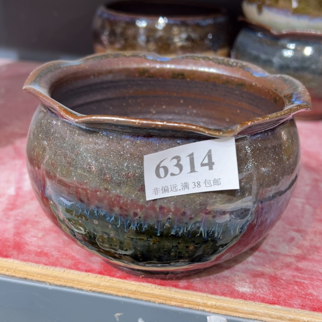 红陶口12高10，景德镇