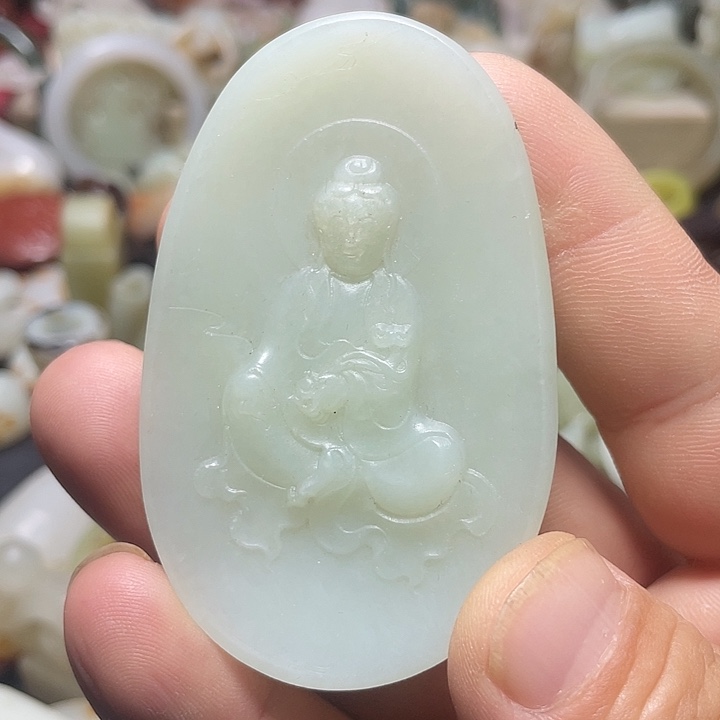 吊坠(不含链)未镶嵌和田玉（糖玉）