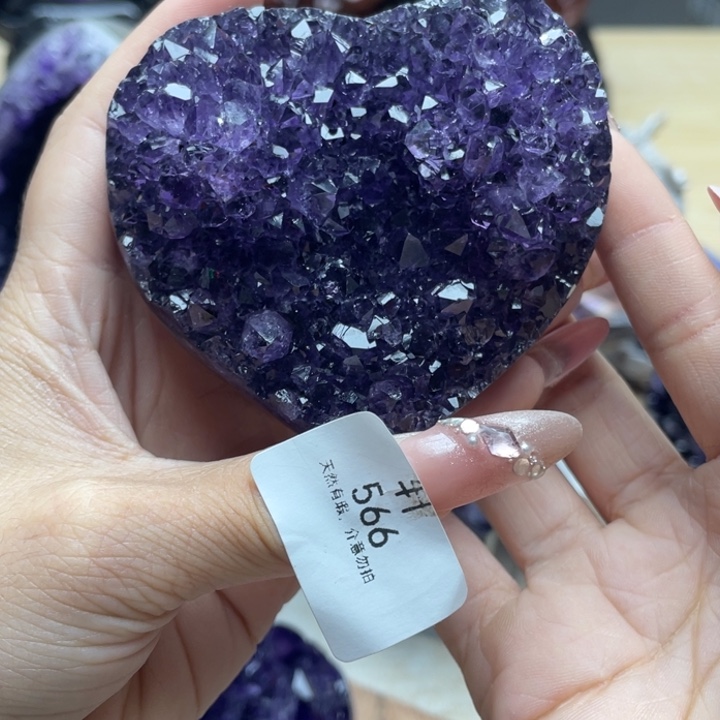 未镶嵌紫晶大型摆件（非配饰）丹*