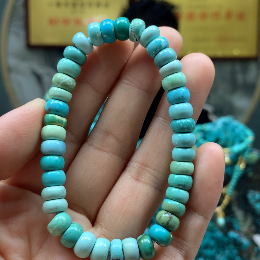 绿松石单圈未镶嵌