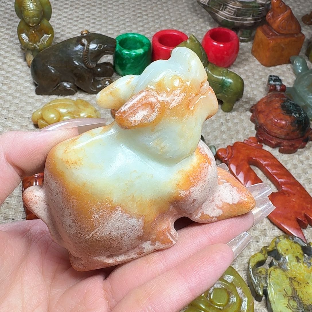 白玉菩提吊坠挂件