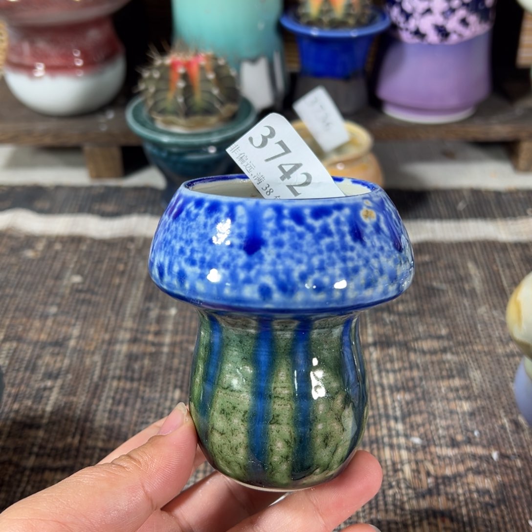 红陶景德镇手工花盆