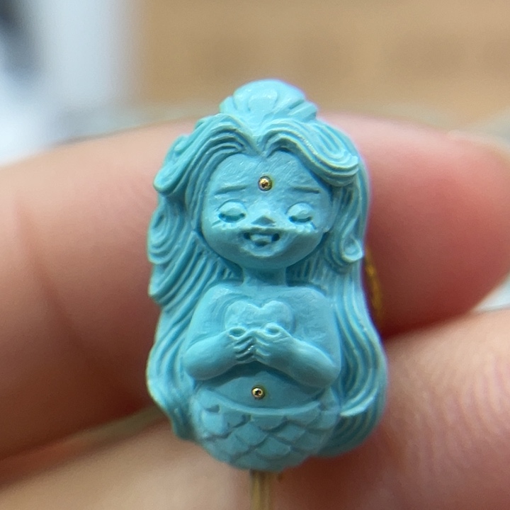 绿松石未镶嵌珠宝奇石