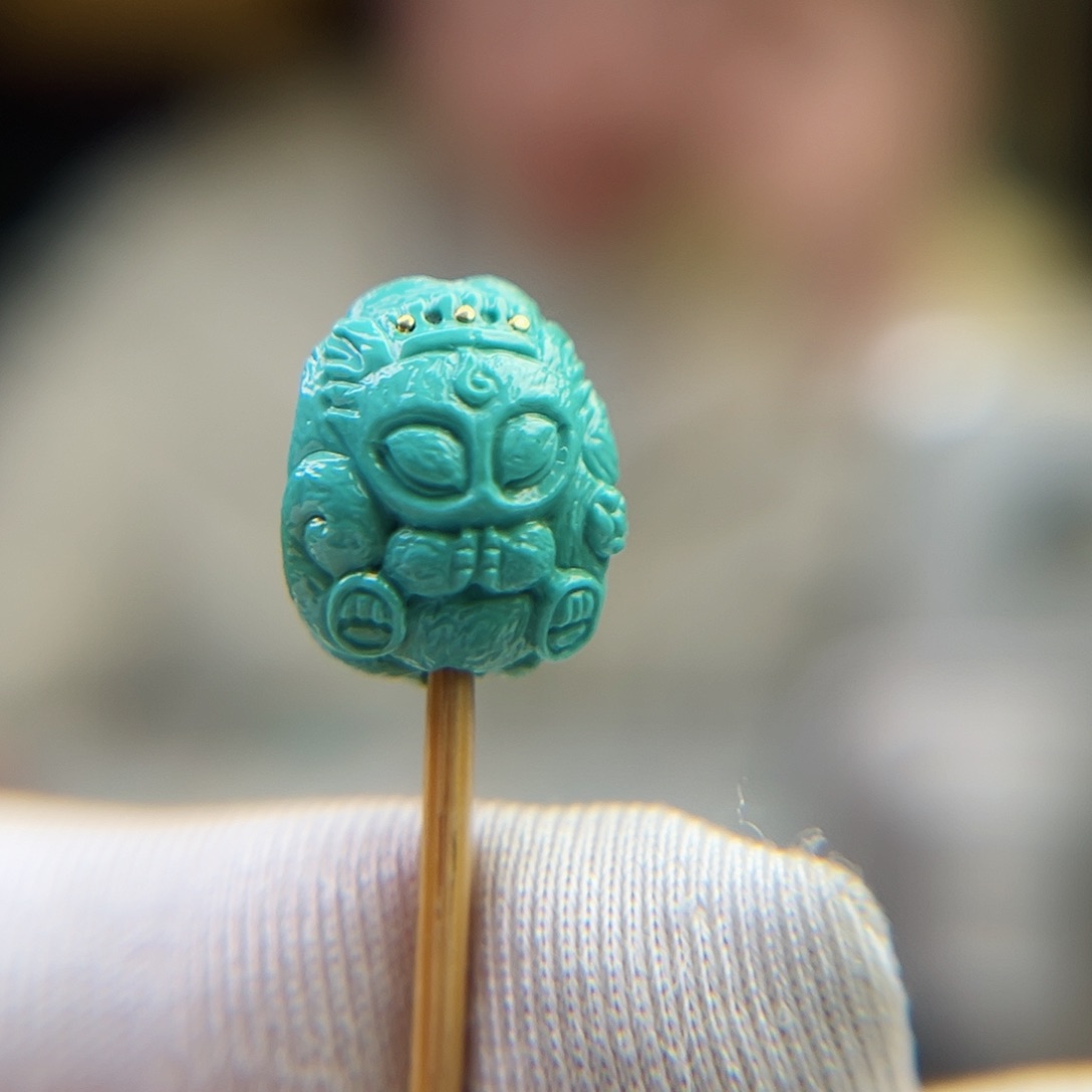 绿松石珠宝奇石未镶嵌