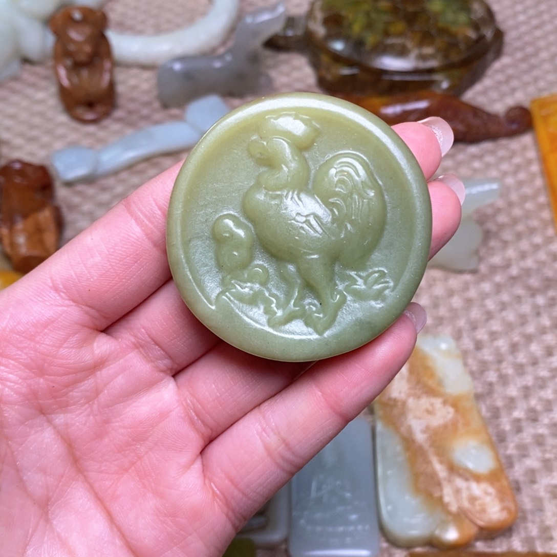 白玉菩提吊坠白玉菩提白玉菩提摆件