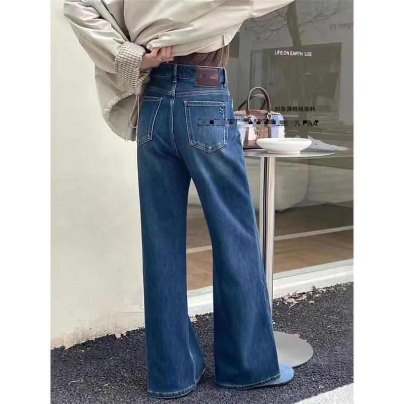 xx（加绒） A9901 新款销冠王！时髦显瘦秋冬氛围感直筒拖地裤~c