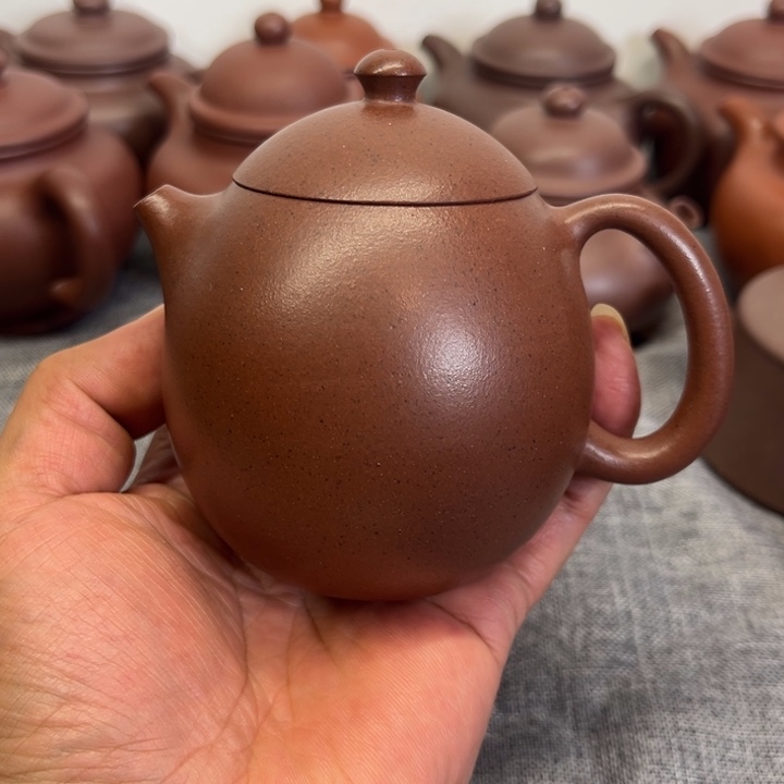 茶壶紫砂五号井龙蛋