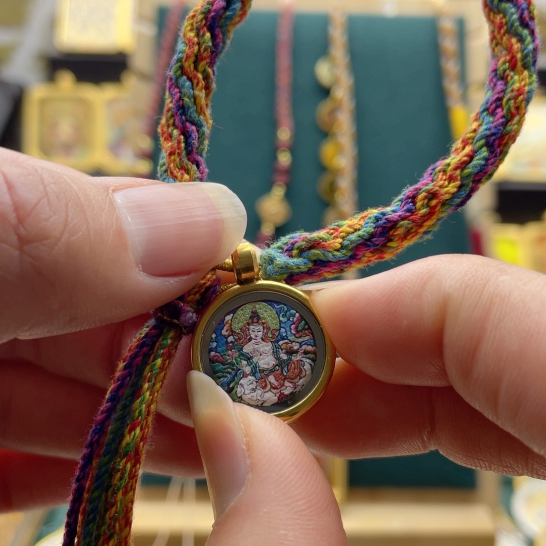 吊坠唐卡的制作方法与技巧第二