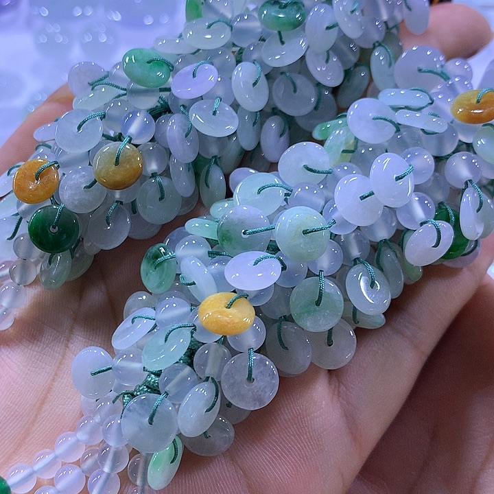 翡翠未镶嵌颈饰天然翡翠A货车挂多样性发货发其一