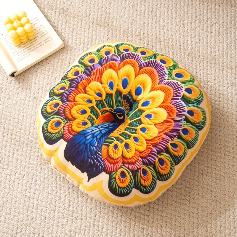 民族风坐垫圆形坐墩蒲团坐垫子家用榻榻米垫子坐垫抱枕靠垫子gl