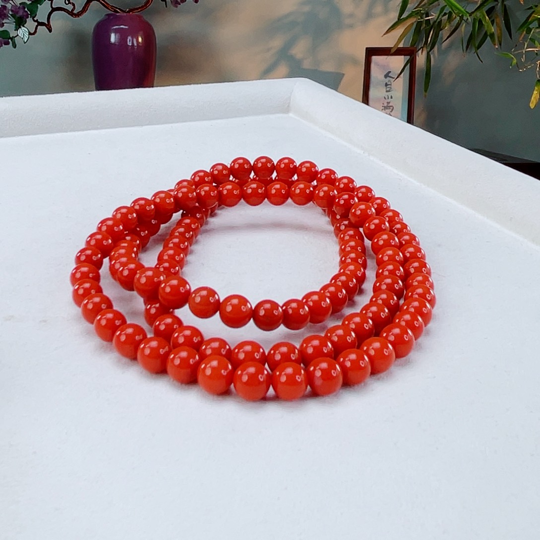 南红玛瑙颈饰未镶嵌南红7