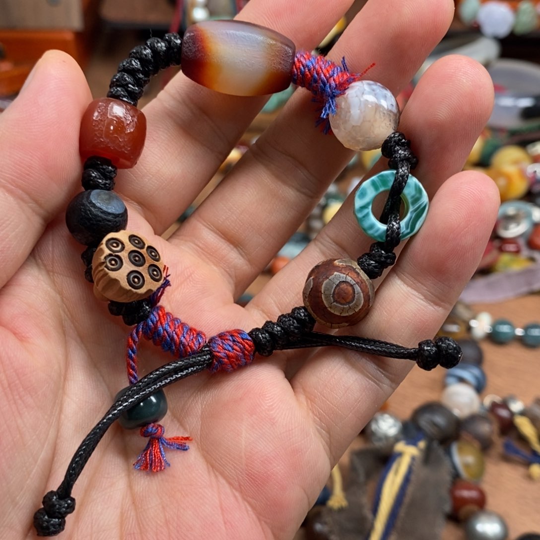 玛瑙/玉髓手链未镶嵌