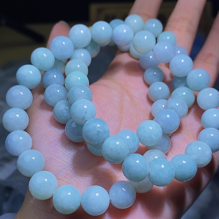 未镶嵌手串翡翠天然缅甸A货翡翠9.8