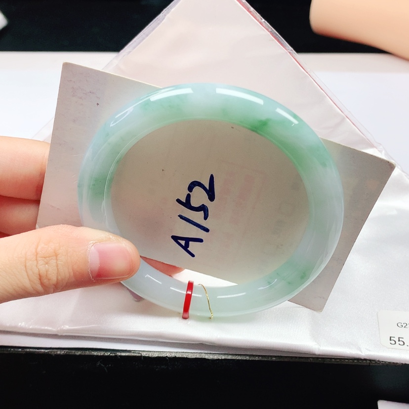 【闪购商品】翡翠手镯（圆镯）未镶嵌天然缅甸a货手镯55+