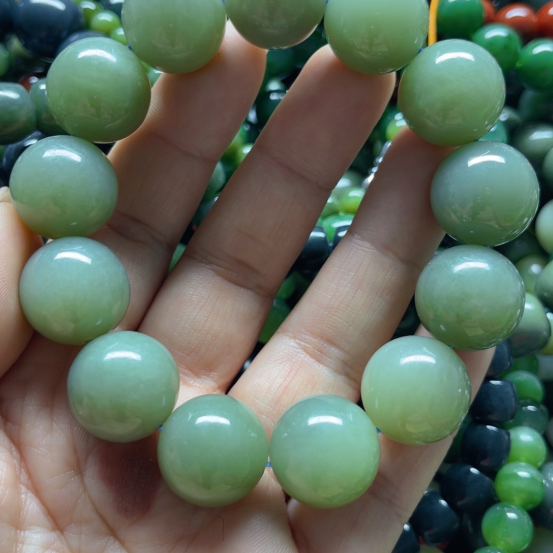 和田玉手链未镶嵌