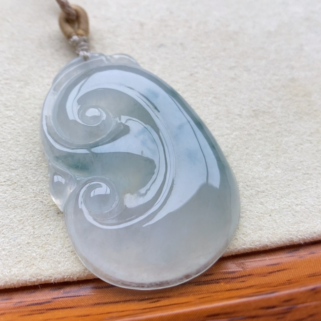 翡翠未镶嵌颈饰吊坠18