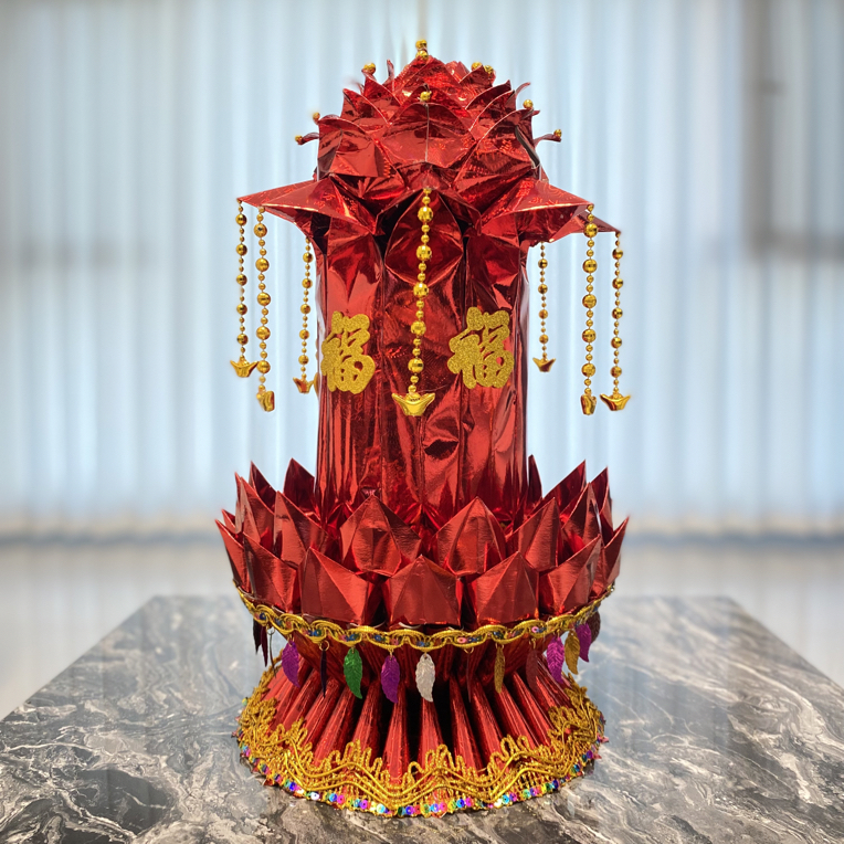 祈福摆件【福灯】材料包（带教程包配饰含老师1对1指导）