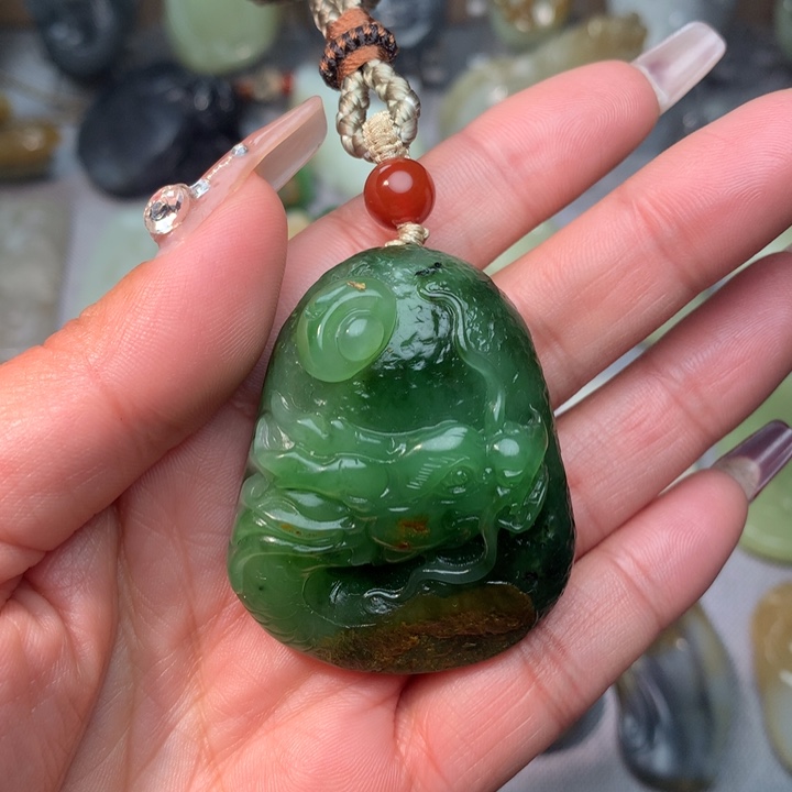 和田玉挂件未镶嵌