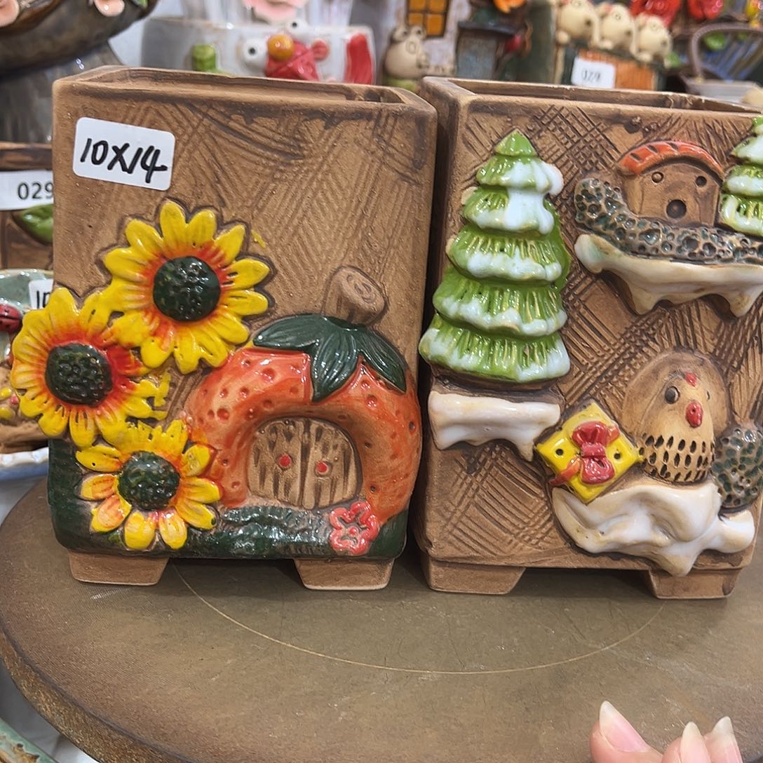 粗陶多肉花盆花盆