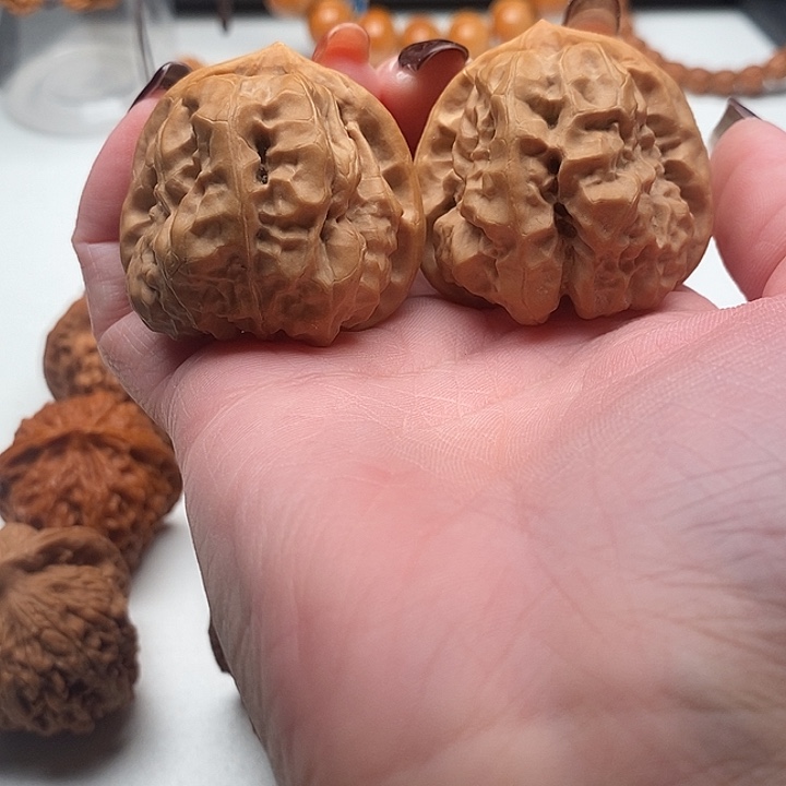 吊坠文玩核桃40尺蛙蛙