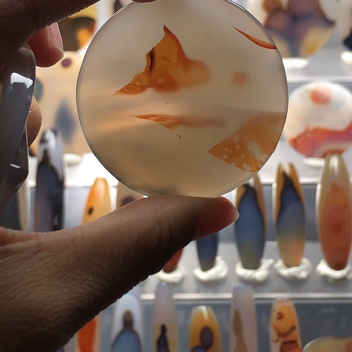 玛瑙/玉髓未镶嵌珠宝半成品16