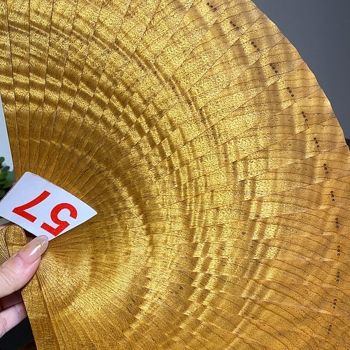 唐***回金丝楠金丝楠木扇子