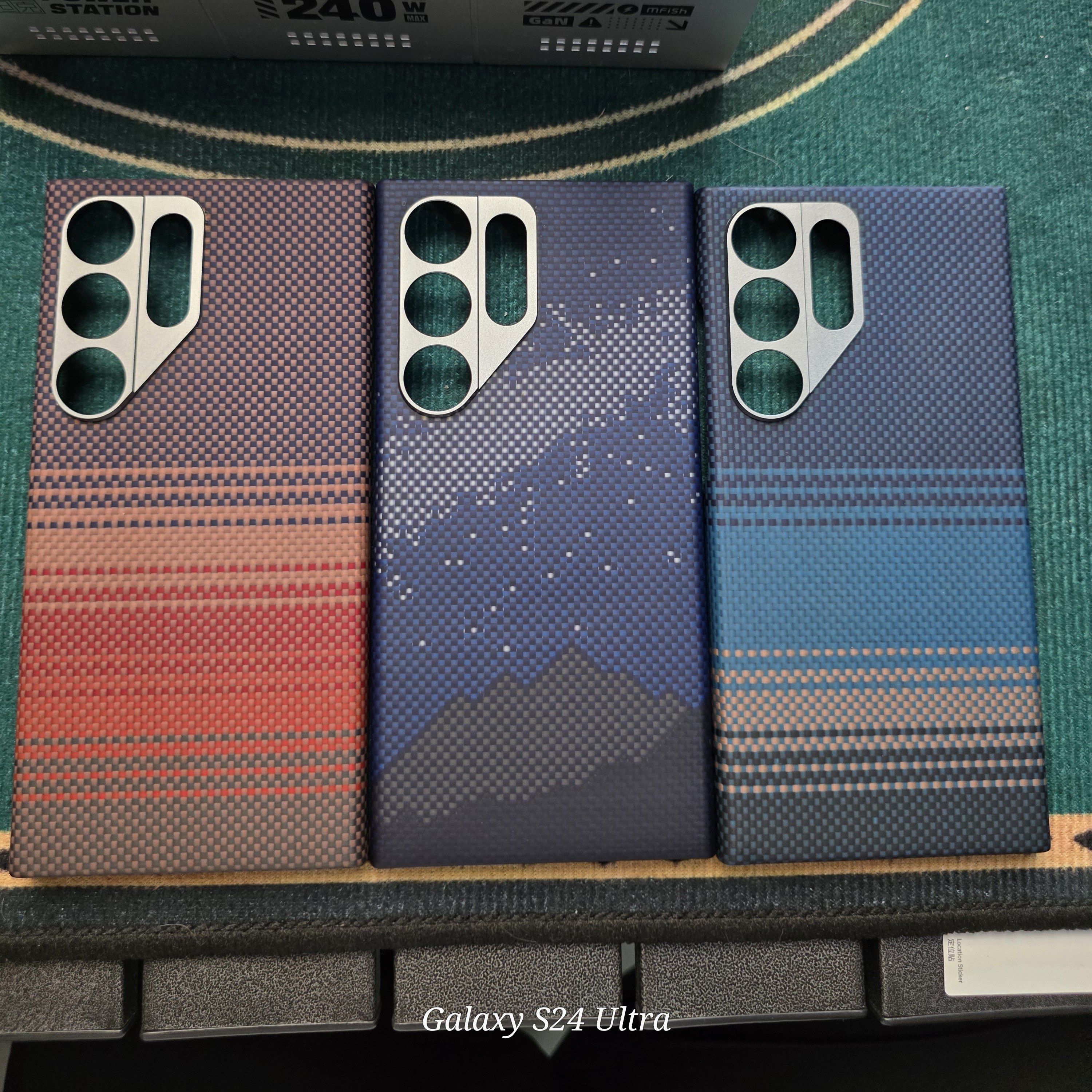 99新 Samsung/三星 s24u 磁吸凯夫拉手机壳 600d