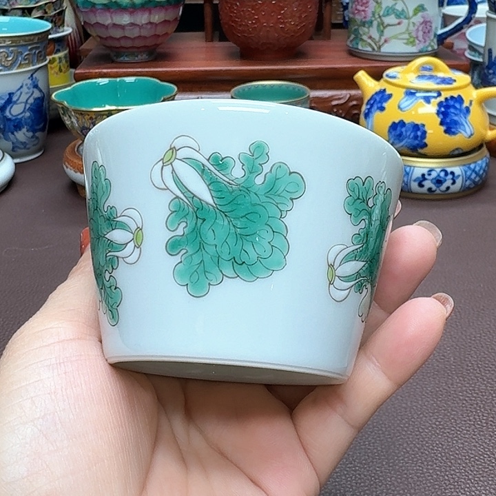 瓷片景德镇仿古手工制作精品展示