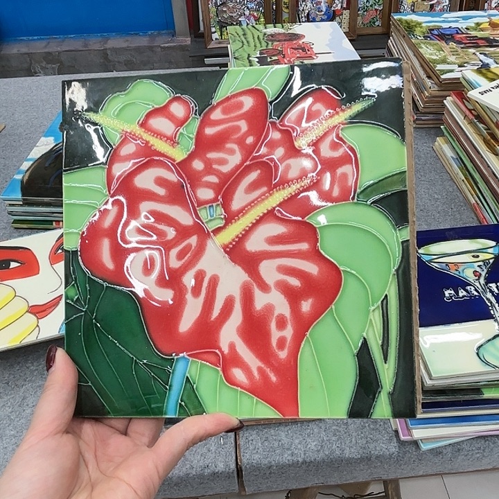 陶瓷板画20/20单瓷片微瑕