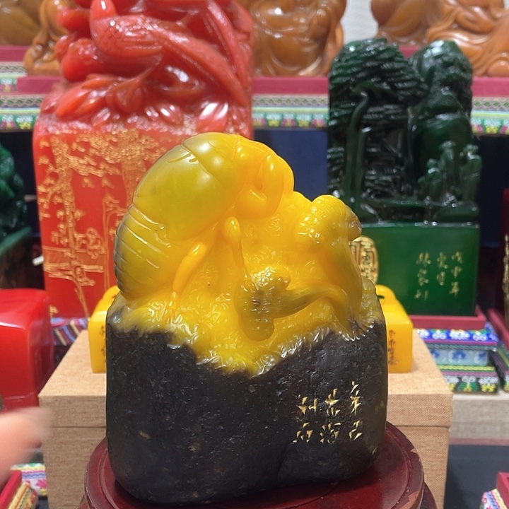 寿山石印石篆刻印章引首章闲章姓名章生日礼物
