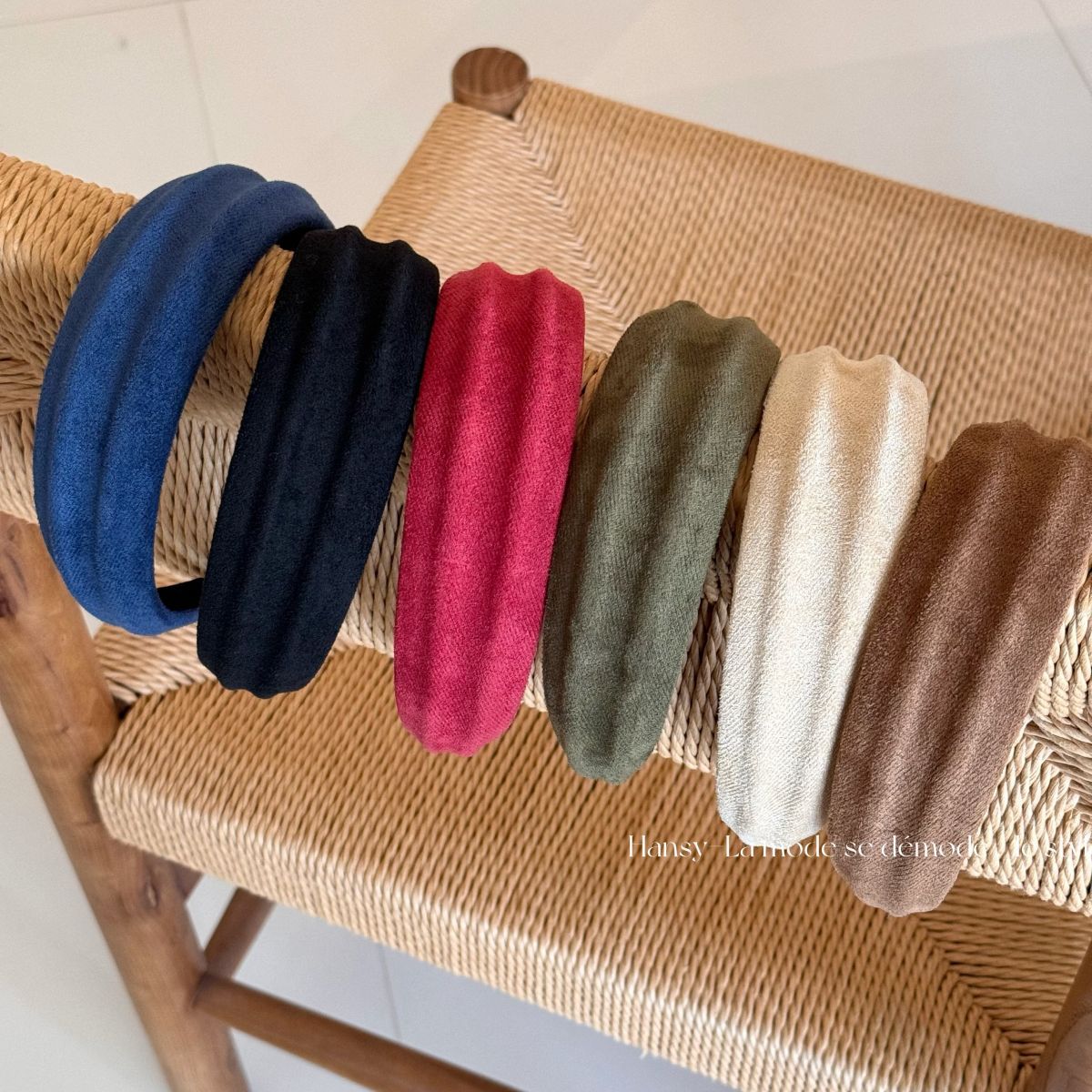 韩版凹凸设计感绒面发箍女高颅顶显脸小头箍气质百搭外出压发发卡