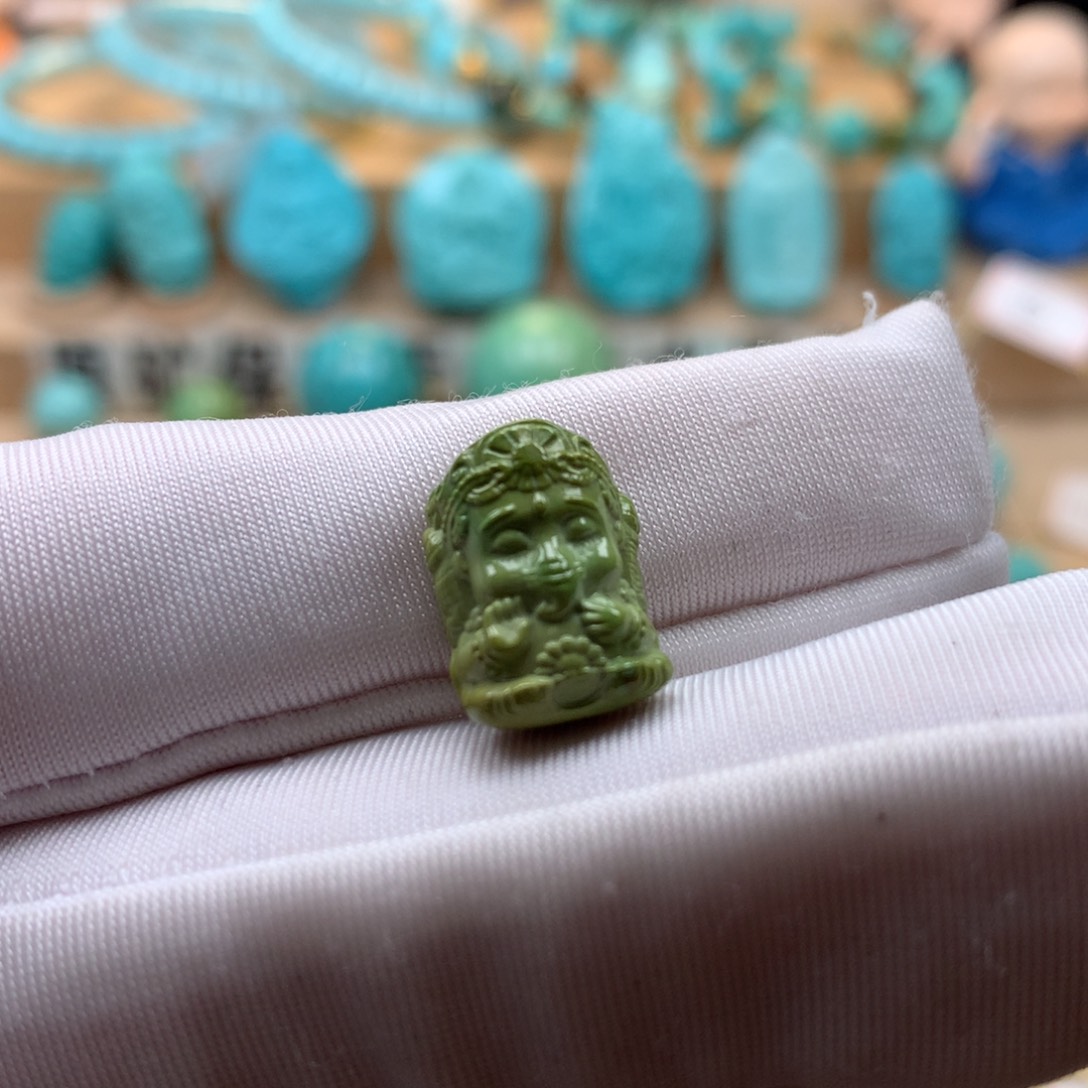 绿松石珠宝奇石未镶嵌