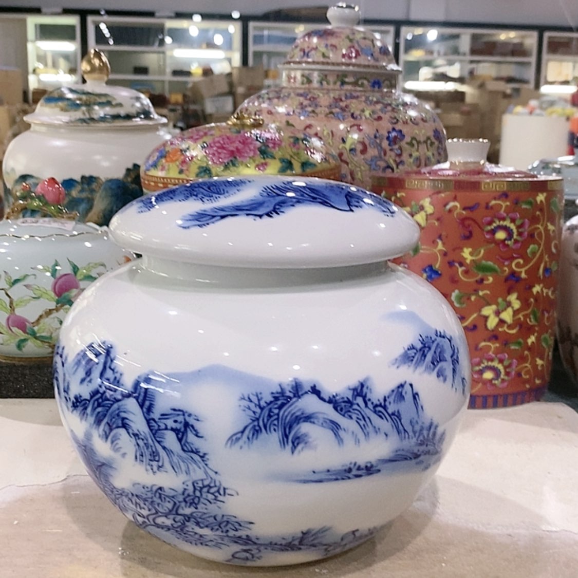 【闪购商品】瓷片陶瓷罐密封罐陶瓷