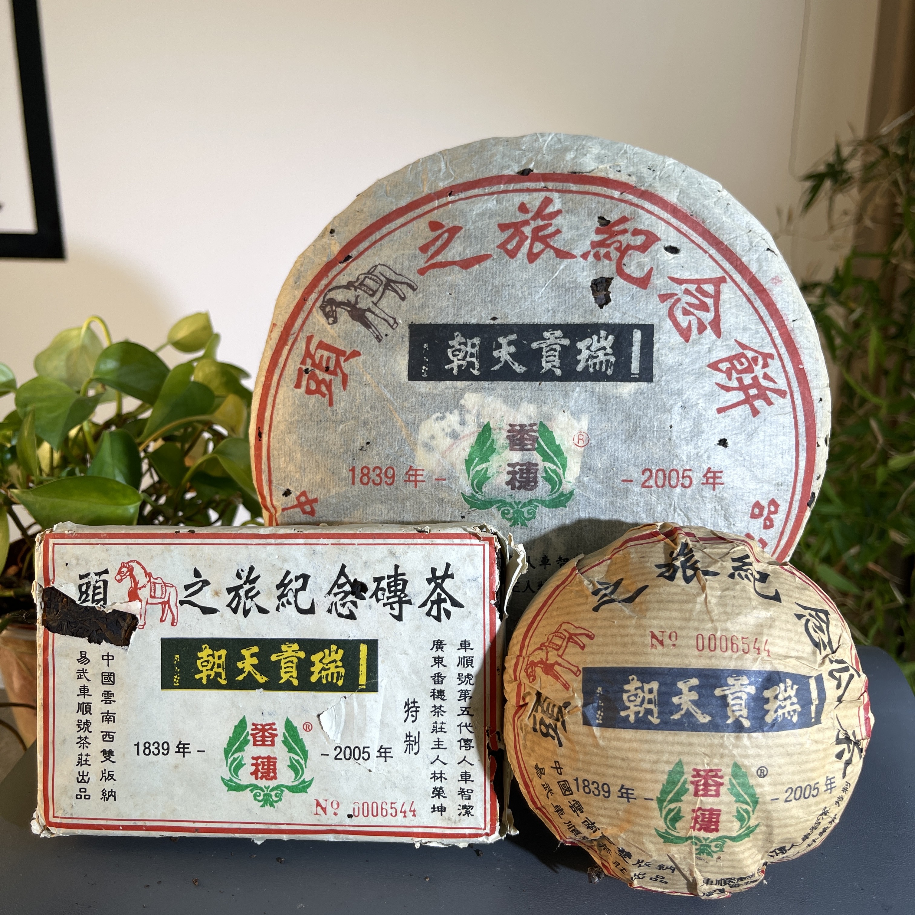 JZB07-153    2006年车顺号头马之旅三宝纪念套装