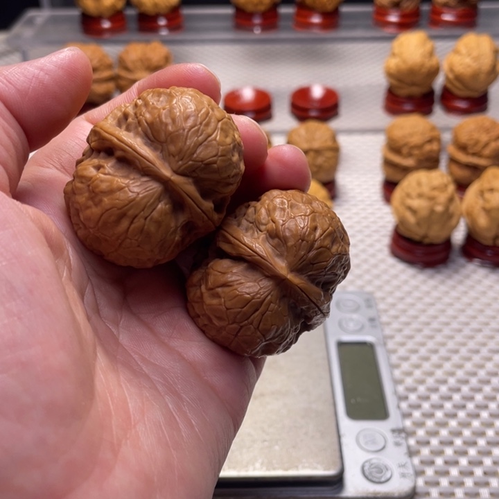 文玩核桃把件14玄武大帝