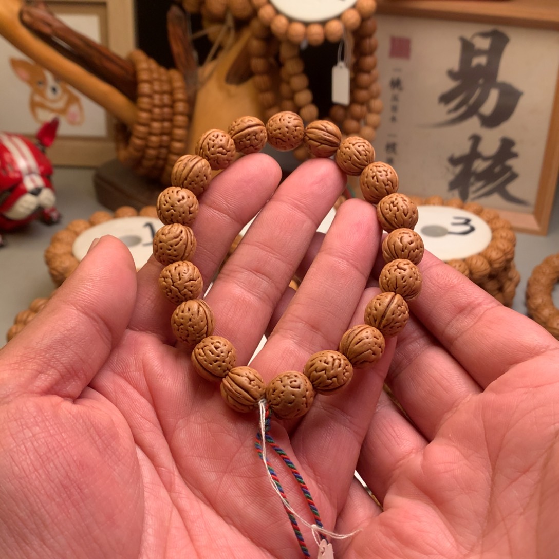 手串桃核1.3小龙蛋桃核手串