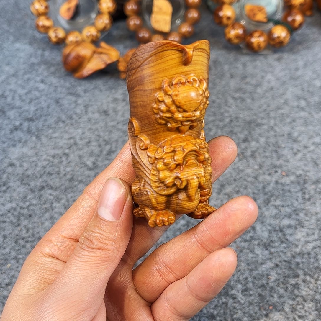 柏木（崖柏）精品把件