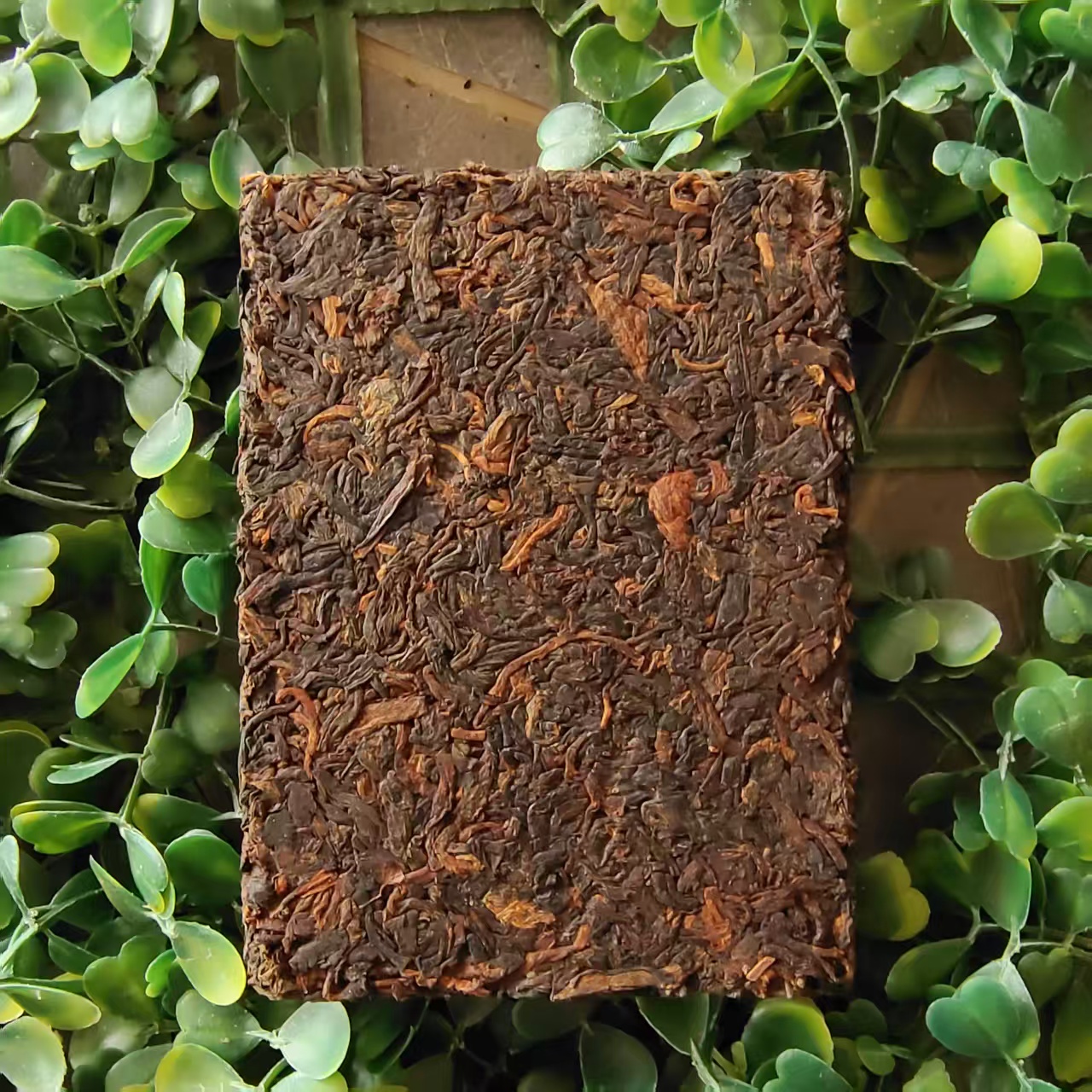 雨腾妹夫 “XM三圣”古树普洱茶100g/砖   熟茶（6月20）