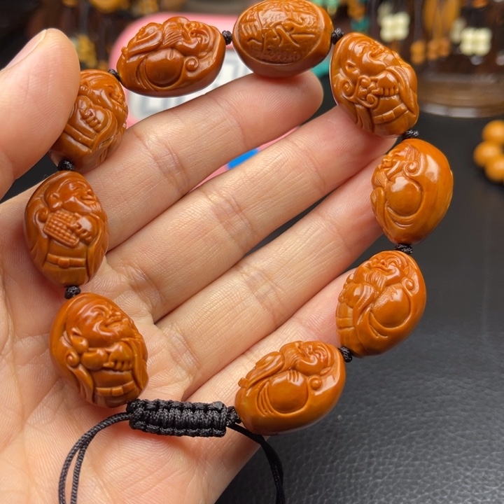 清***你橄榄核手串/手链橄榄核……