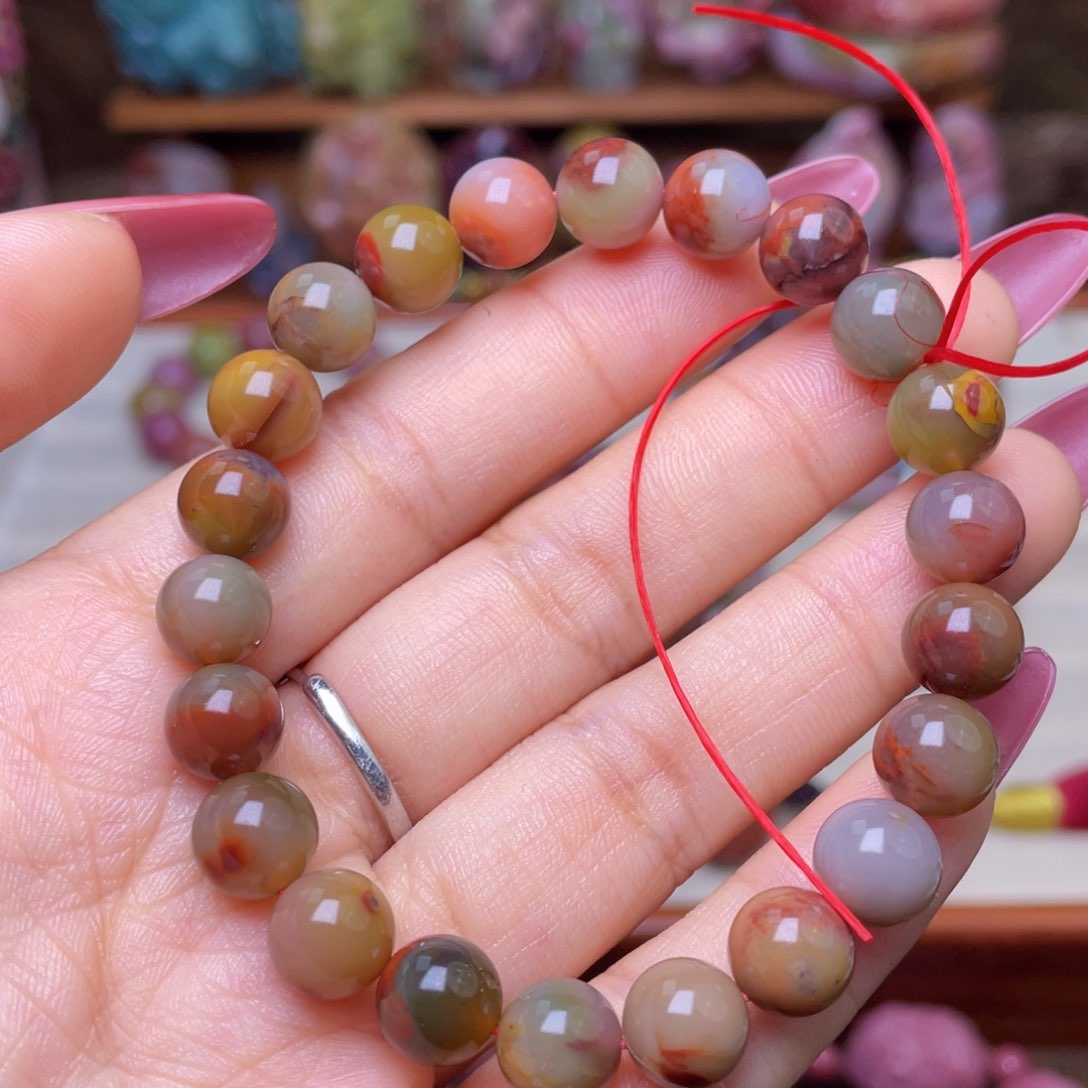 玛瑙/玉髓珠宝半成品未镶嵌盐源玛瑙福利包浆