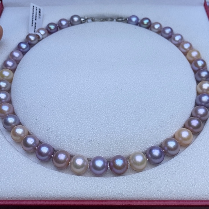 淡水珍珠项链未镶嵌10-11mm