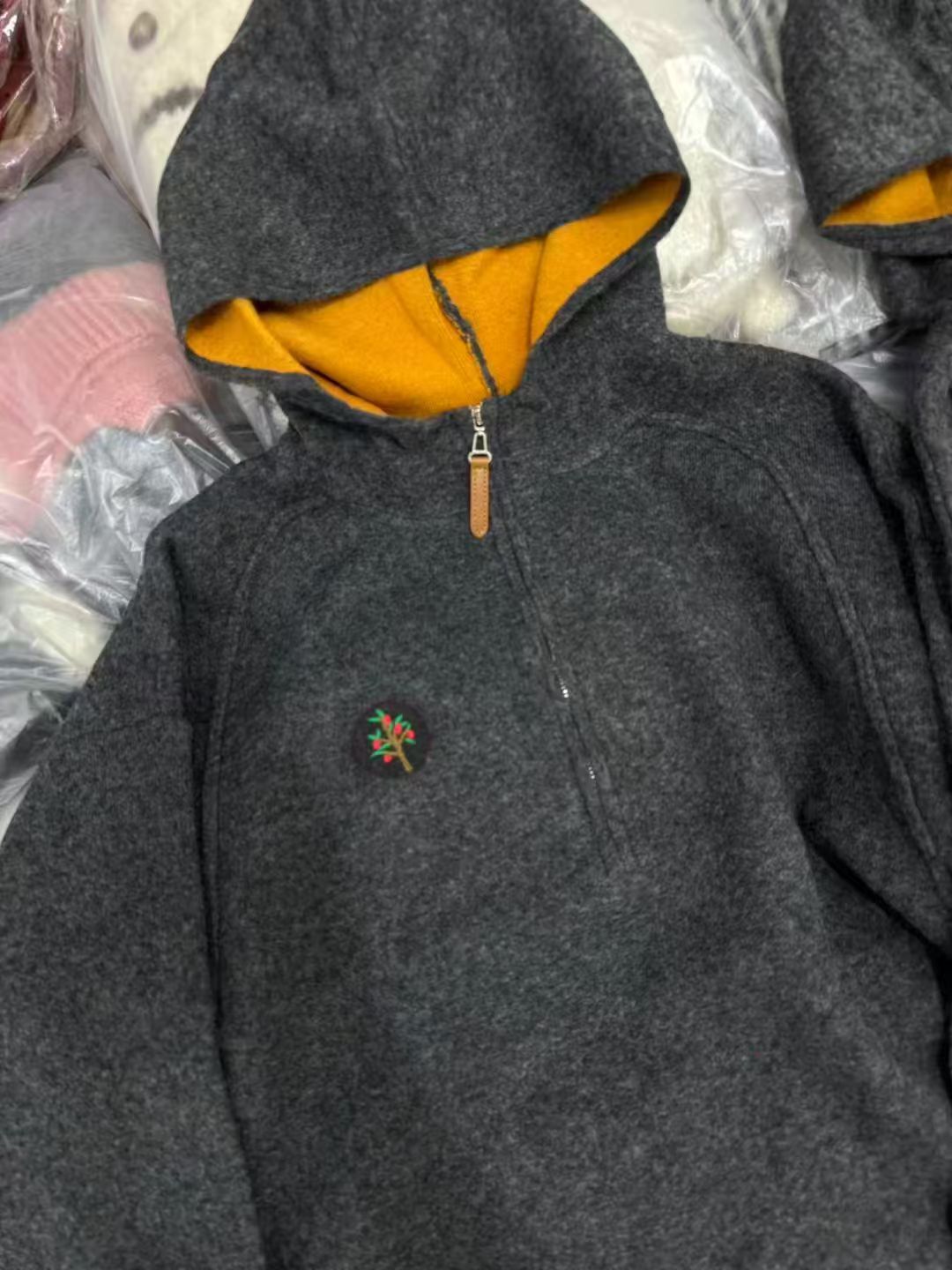 盘扣休闲亚麻粗麻色织亚麻马甲开衫韩版套头马甲棉衣加绒女款外套