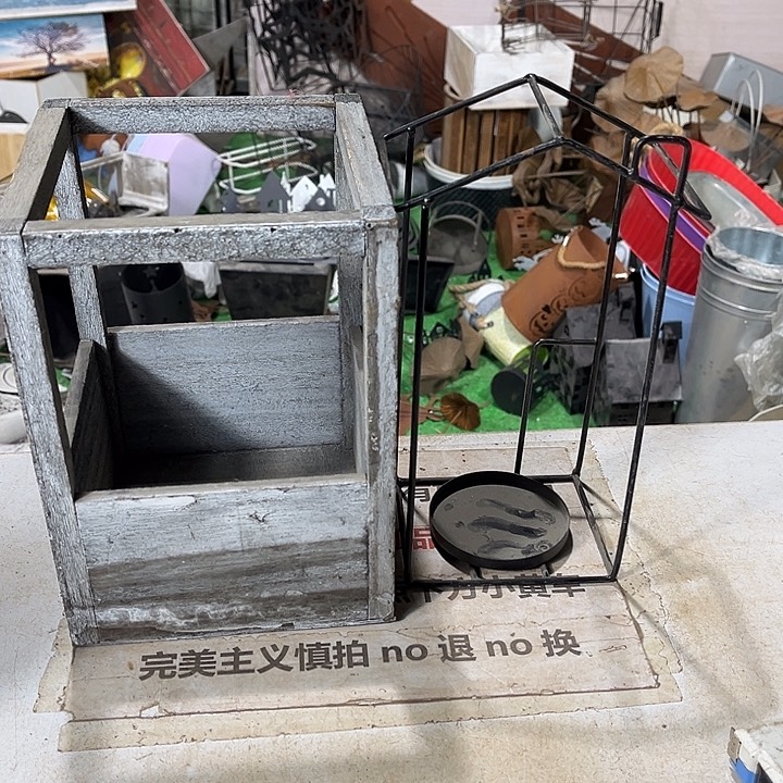 铁艺瑕疵介意勿拍发出不退不换